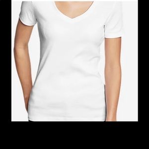 NEW NEVER BEEN WORN. Eddie Bauer V Neck T-shirt.